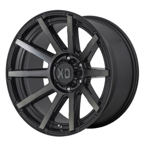 XD Series XD847 Outbreak 17x8 5x114.3 35 ET 72.56 CB Satin Black / Gray Tint (XD84778012435)