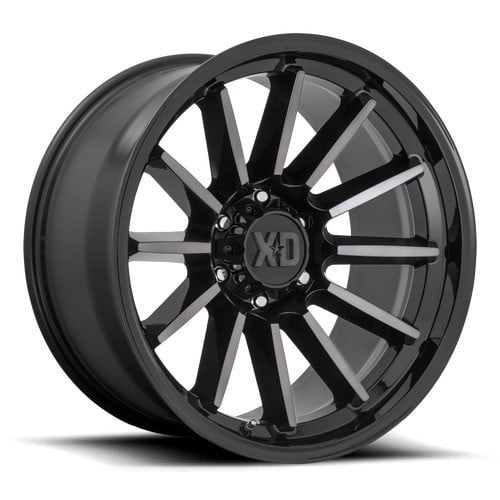 XD Series XD865 Phoenix 20x9 5x139.7 18 ET 78.1 CB Gloss Black Milled (XD86529085318)