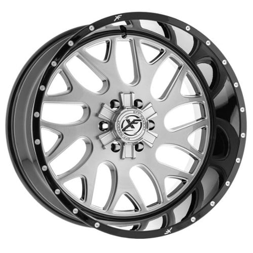 XF Off-Road XFX-301 22x12 5x139.7/5x150 -44 ET 110.3 CB Gloss Black Brushed (XFX30122125139715044GBBRMW)