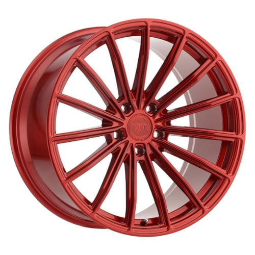 XO Luxury London 19x10 5x112 52 ET 66.6 CB Candy Red (1910LDN525112R66)