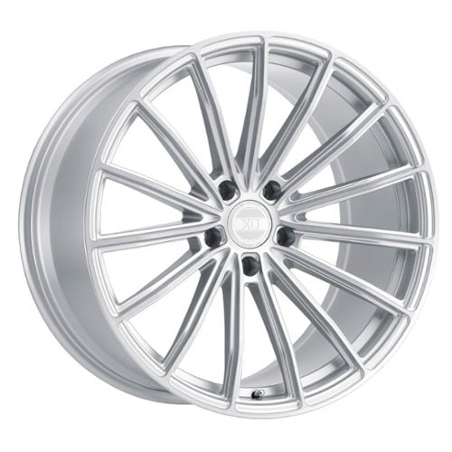 XO Luxury London 20x10.5 5x114.3 30 ET 76.1 CB Silver w/Brushed Face (2005LDN305114S76)