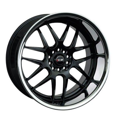 XXR 526 18x9 5x114.3/5x120 25 ET 73.1 CB Black / Sainless Steel Chrome Lip (52689432)