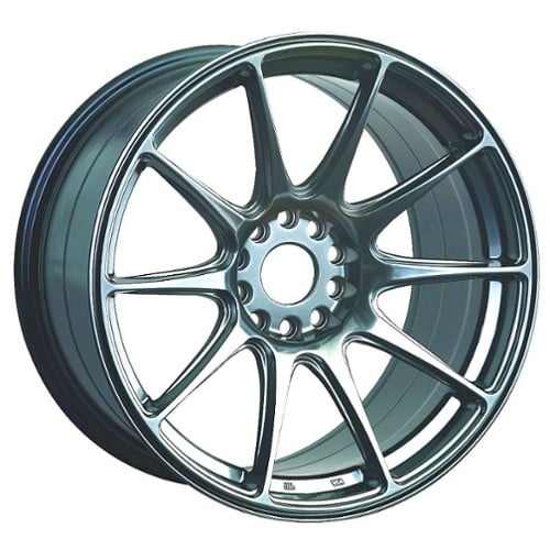 XXR 527 15x8.25 4x100/4x114.3 0 ET 73.1 CB Chromium Black (52758082N)