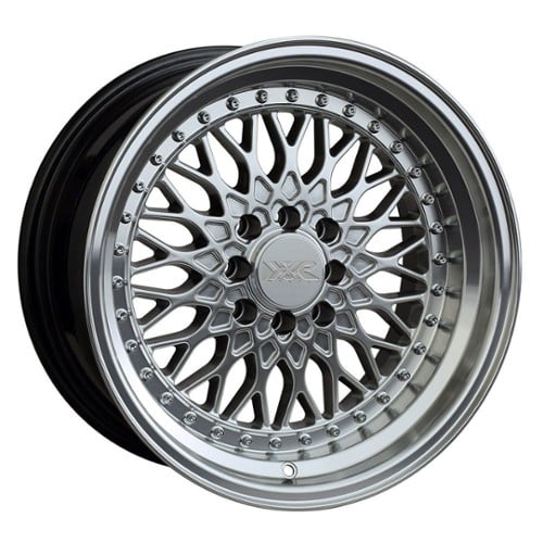 XXR 536 15x8 4x100/4x114.3 20 ET 73.1 CB Hyper Silver / Machined Lip (53658083)