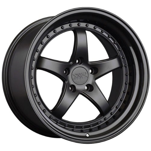 XXR 565 18x8.5 5x114.3 35 ET 73.1 CB Flat Black / Gloss Black Lip (565886526)