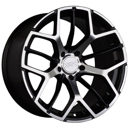 XXR 566 18x8.5 5x114.3 35 ET 73.1 CB Black / Machined (566886512)